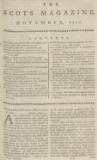 The Scots Magazine Thursday 01 November 1770 Page 1
