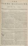 The Scots Magazine Thursday 01 April 1773 Page 1