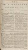 The Scots Magazine Monday 01 November 1773 Page 1