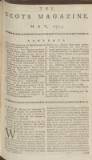 The Scots Magazine Monday 01 May 1775 Page 1