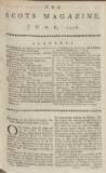 The Scots Magazine Saturday 01 June 1776 Page 1