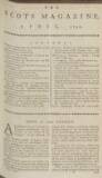 The Scots Magazine Thursday 01 April 1790 Page 1