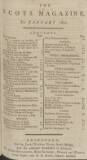 The Scots Magazine Thursday 01 January 1801 Page 1