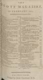 The Scots Magazine Sunday 01 February 1801 Page 1