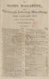 The Scots Magazine Monday 01 November 1813 Page 1