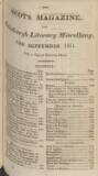 The Scots Magazine Sunday 01 September 1811 Page 1