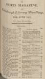 The Scots Magazine Monday 01 June 1812 Page 1