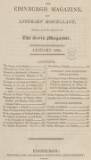 The Scots Magazine Monday 01 January 1821 Page 1