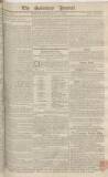 Salisbury and Winchester Journal Monday 03 January 1763 Page 1