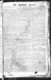 Salisbury and Winchester Journal Monday 28 January 1765 Page 1