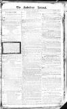 Salisbury and Winchester Journal Monday 18 November 1765 Page 1