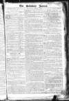 Salisbury and Winchester Journal Monday 04 August 1766 Page 1