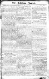 Salisbury and Winchester Journal Monday 11 August 1766 Page 1