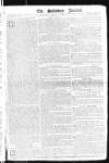 Salisbury and Winchester Journal Monday 22 February 1768 Page 1