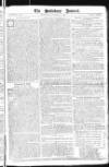 Salisbury and Winchester Journal Monday 17 October 1768 Page 1