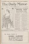 Daily Mirror Monday 30 November 1903 Page 1