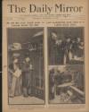 Daily Mirror Saturday 14 November 1908 Page 1