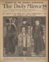 Daily Mirror Tuesday 12 November 1912 Page 1