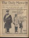 Daily Mirror Monday 25 November 1912 Page 1