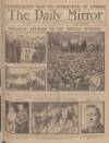 Daily Mirror Friday 31 January 1919 Page 1