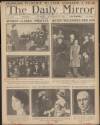 Daily Mirror Thursday 20 November 1919 Page 1