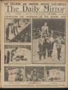 Daily Mirror Saturday 06 December 1919 Page 1