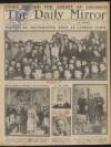 Daily Mirror Monday 26 January 1920 Page 1