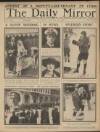 Daily Mirror Saturday 22 January 1921 Page 1