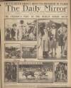 Daily Mirror Friday 12 August 1921 Page 1