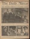 Daily Mirror Saturday 03 September 1921 Page 1