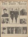 Daily Mirror Saturday 17 September 1921 Page 1