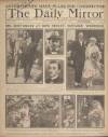 Daily Mirror Thursday 20 October 1921 Page 1