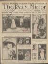 Daily Mirror Tuesday 15 November 1921 Page 1