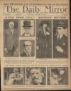 Daily Mirror Saturday 06 January 1923 Page 1