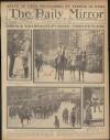 Daily Mirror Saturday 13 January 1923 Page 1