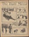 Daily Mirror Thursday 10 January 1924 Page 1
