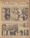 Daily Mirror Monday 14 January 1924 Page 1