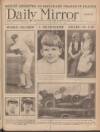 Daily Mirror Wednesday 29 December 1926 Page 1