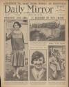 Daily Mirror Friday 20 May 1927 Page 1