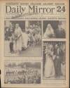 Daily Mirror Friday 10 June 1927 Page 1