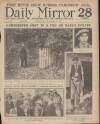 Daily Mirror Wednesday 12 October 1927 Page 1