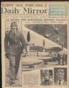 Daily Mirror Saturday 12 September 1931 Page 1