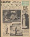 Daily Mirror Monday 04 January 1932 Page 1