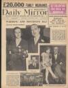 Daily Mirror Thursday 07 January 1932 Page 1