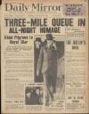 Daily Mirror Monday 27 January 1936 Page 1