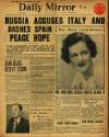 Daily Mirror Saturday 23 October 1937 Page 1