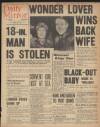 Daily Mirror Saturday 07 January 1939 Page 1