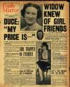 Daily Mirror Thursday 12 January 1939 Page 1