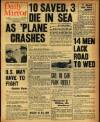 Daily Mirror Monday 23 January 1939 Page 1