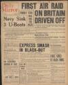 Daily Mirror Saturday 14 October 1939 Page 1